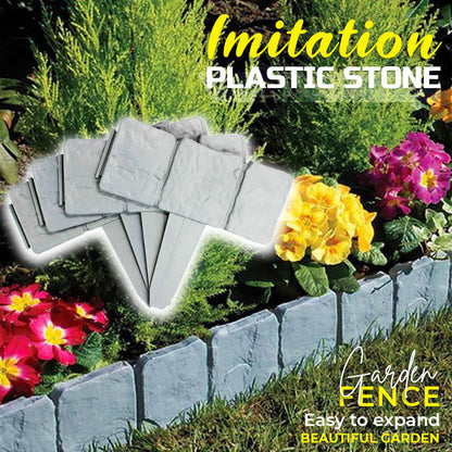 🧱 Imitatie stenen tuinafscheiding | Privacy • Windbescherming • Eenvoudig te plaatsen