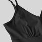 👍 Laatste dag: 50% korting 😻 Tweedelig setje voor dames: kanten top en jumpsuit met zakken