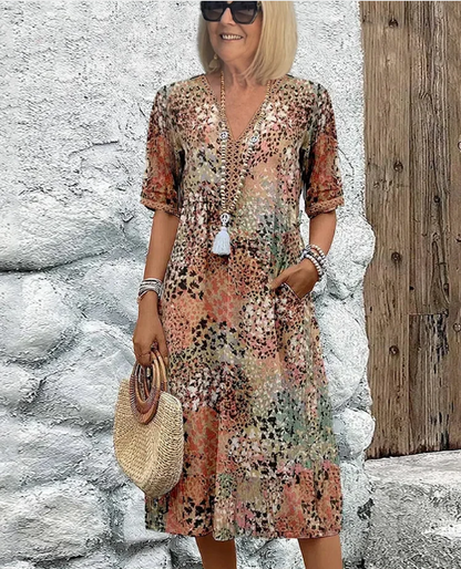 Safari Chic Luipaardjurk – Wild & Elegant voor Moederdag🤩Opvallend design, tijdloze stijl – Nu 50% Moederdag korting!