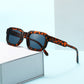 🕶️50% KORTING!✨🕶️Retro rechthoekige zonnebril 😎 Unisex —— Retro modieuze zonnebril met UV400 bescherming 🔥✨