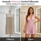 👗 Mouwloze jumpsuit met V-hals en geplooide taille voor dames