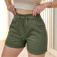 📢📢40% KORTING!!!⏰Casual shorts met hoge taille en trekkoord voor dames