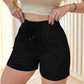📢📢40% KORTING!!!⏰Casual shorts met hoge taille en trekkoord voor dames