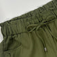 📢📢40% KORTING!!!⏰Casual shorts met hoge taille en trekkoord voor dames
