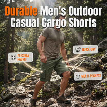 ✈️Gratis verzending bij aankoop van 2✈️Heren outdoor casual cargo shorts