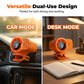 🚗💨 63% KORTING – Draagbare LED Auto Ventilator | Stil, Krachtig & Directe Verkoeling voor Onderweg ✨