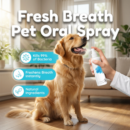 Mondverzorgingsspray voor honden en katten
