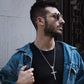 Collana ontmoette Ciondolo in Croce Hip Hop