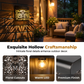🔥 Hot sale 30% korting🔥 Op zonne-energie werkende holle wandlamp