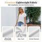 Damesblouse van chiffon met ruchesmouwen en V-hals
