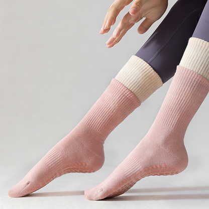 Cloud-Soft Pilates Crew Grip Sokken