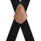 Heren X-vormige bretels met haakclips