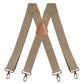Heren X-vormige bretels met haakclips