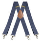 Heren X-vormige bretels met haakclips