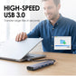 Draagbare 5-in-1 USB-C-hub met 4K HDMI-uitgang
