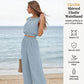 🥳HETE UITVERKOOP 2026🥳💞Meer dan 50.000 verkocht!🏖️💨 50% korting! Damesset bestaande uit een tweedelig tanktopje en een wijde broek – ademende stof, elastische tailleband met plooien en diepe zijzakken. Blijf koel en stijlvol de hele zomer. 👗✨
