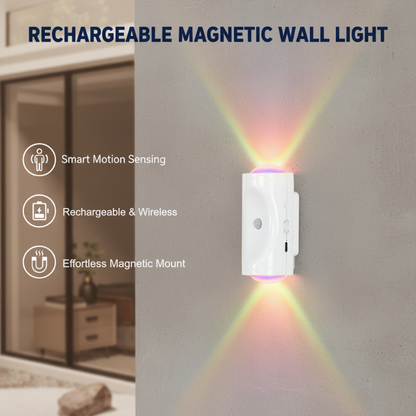 Oplaadbare magnetische wandlamp