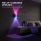 Oplaadbare magnetische wandlamp