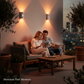 Oplaadbare magnetische wandlamp