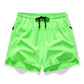 Ademende sportshorts met ritszakken