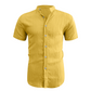👔 TIJDELIJKE AANBIEDING: 50% KORTING! ✨ Zomerhemd voor heren – Hoge kraag, gestructureerde stof, relaxte pasvorm ☀️