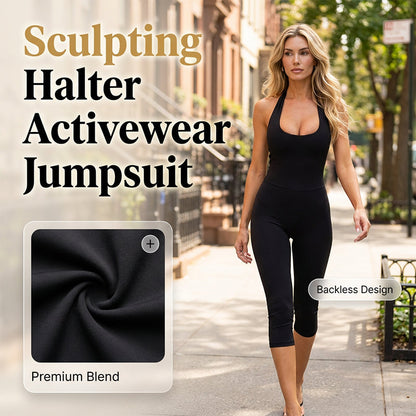 🧘‍♀️💪 Nauwsluitende fitness- en yogajumpsuit ✨🩱