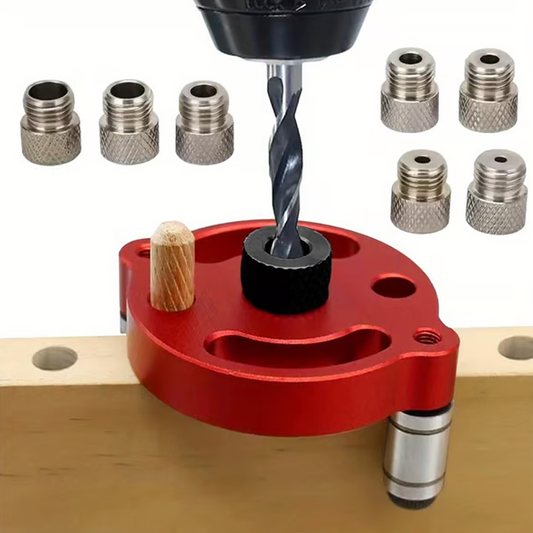 Zelfcentrerende deuvelmal-set voor houtbewerking