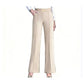 👖 50% KORTING! ✨ Damesbroek met hoge taille en wijde pijpen – Soepele pasvorm, lichte stof & perfect voor een elegante alledaagse look 🌸
