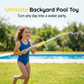 Uittrekbare waterblaster voor buiten, voor zwembad en strand.