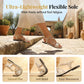 Dames platte sandalen met kruisbandjes