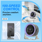 ❄ 100-versnellingsbak Super Desk Fan met digitale display⚡