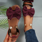 Stijlvolle parelkleurige sandalen met enkelbandje