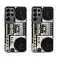Telefoonhoesje met 3D vintage cameradesign