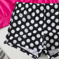 Dames Tweedelig Polkadot Zwempak
