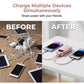 🔋Aanbieding: 50% korting!!🔥 Powerbank met dubbele kabel – Sportwagendesign🏎️ Snel en krachtig opladen, cool en compact, 10000mAh 😎