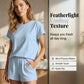 Casual T-shirt en shortset voor dames