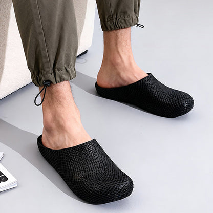 Unisex ademende mesh slippers met gaten