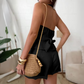 Haltertopje en short, tweedelige set