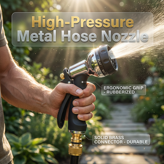 📢📢50% KORTING !! ⏰Zware metalen tuinslangsproeier