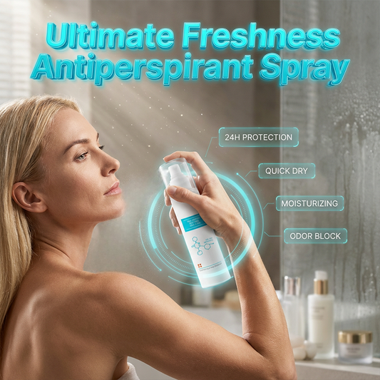 Geurloze antitranspirant deodorantspray