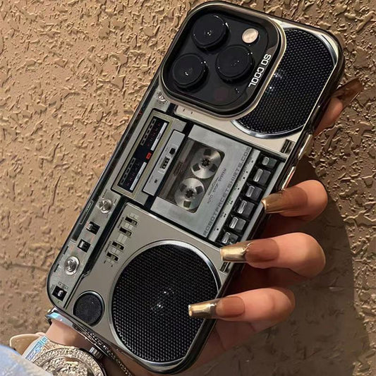 ⏰🎁Retro Boombox Cassette Player Phone Case