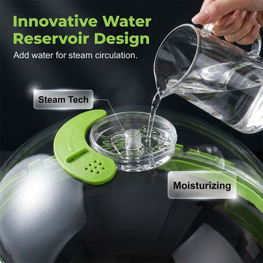 💐 50% KORTING! Spatdeksel met waterreservoir – Gemakkelijk schoon te maken 🧽✨ 【Tijdelijke aanbieding】