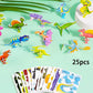 🦖 50% KORTING! 🧩 EDUCATIEVE 3D PUZZEL - Set van 25 stuks Kleurrijke Dinosaurussen, ontwikkelt creativiteit en ruimtelijk denken vanaf 4 jaar 🎨✨