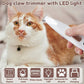🌞Fris De Lente In Met 50% Korting!🐶Waterdichte Draadloze Huisdierentrimmer met LED-licht – Stil, Oplaadbaar & Veilig voor Professionele Verzorging Thuis