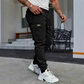 👖50% KORTING🏃 Werkkleding-joggingbroek | Trekkoord in de taille · Duurzaam polyester · Taps toelopende pijpen · Meerdere zakken