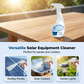 Reinigingsspray voor zonnefornuizen en zonnepanelen