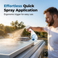 Reinigingsspray voor zonnefornuizen en zonnepanelen