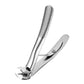 Robuuste nagelknipper met gebogen kop
