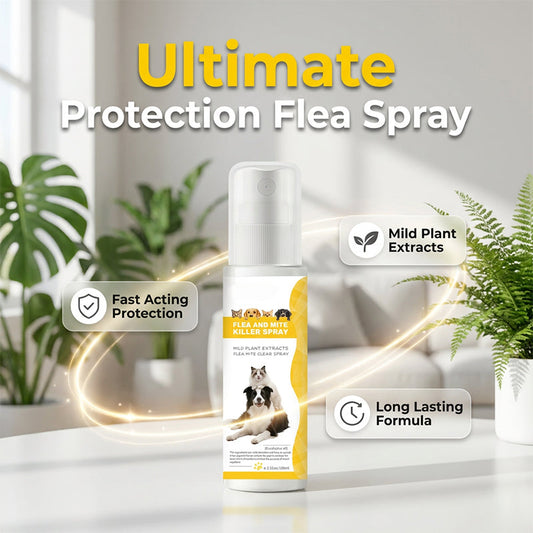🔥50% korting op de laatste dag!🐶🐱Mild Formula insectenwerende spray voor huisdiere