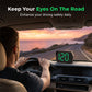 Universele GPS-autoradio met head-up display en snelheidsmeter